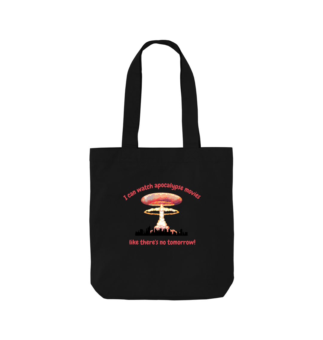 Black Doomsday Dreamer: Apocalypse Movie Organic Cotton Shopper Tote Bag