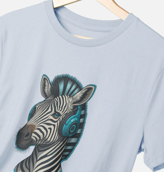 Cool Zebra Organic Cotton T-Shirt for Men