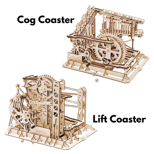 ROKR 3D Wooden Roller Coaster Puzzle: A Thrilling DIY Project