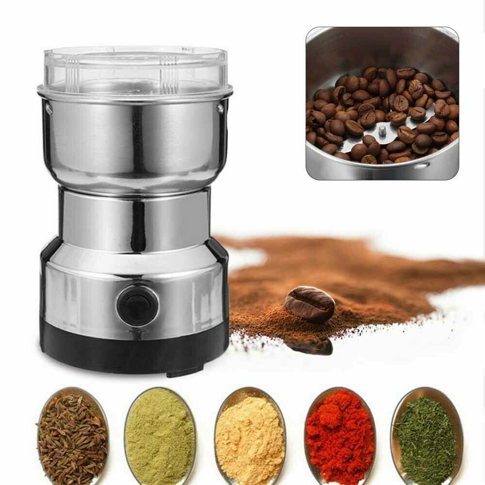 High-Speed Electric Coffee and Spice Grinder: Grind Fresh Daily