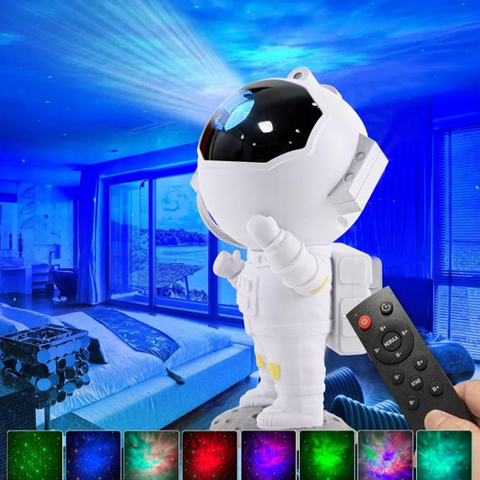 Astronaut Projector Galaxy Starry Sky Night Light Nebula Space LED Lamp