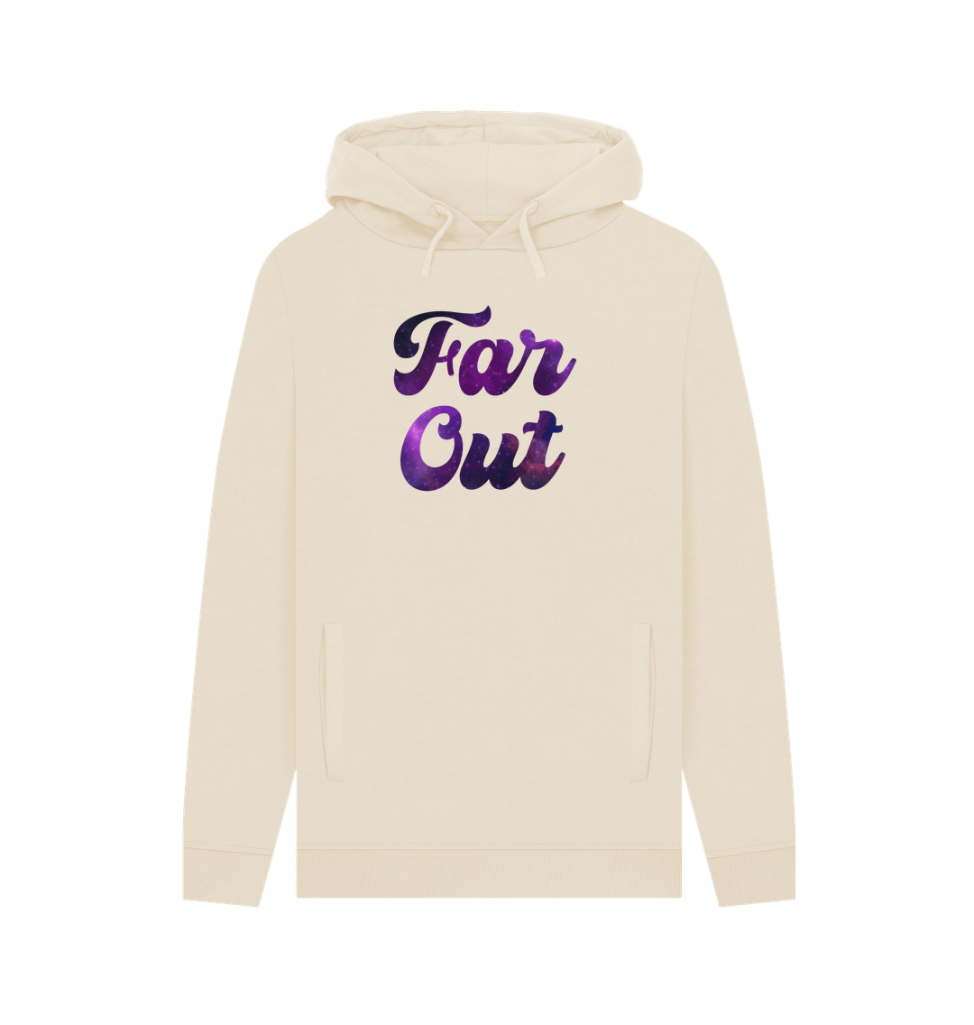 Oat Far Out Galaxy T-Shirt: A Cosmically Cool Retro Hoodie For Men