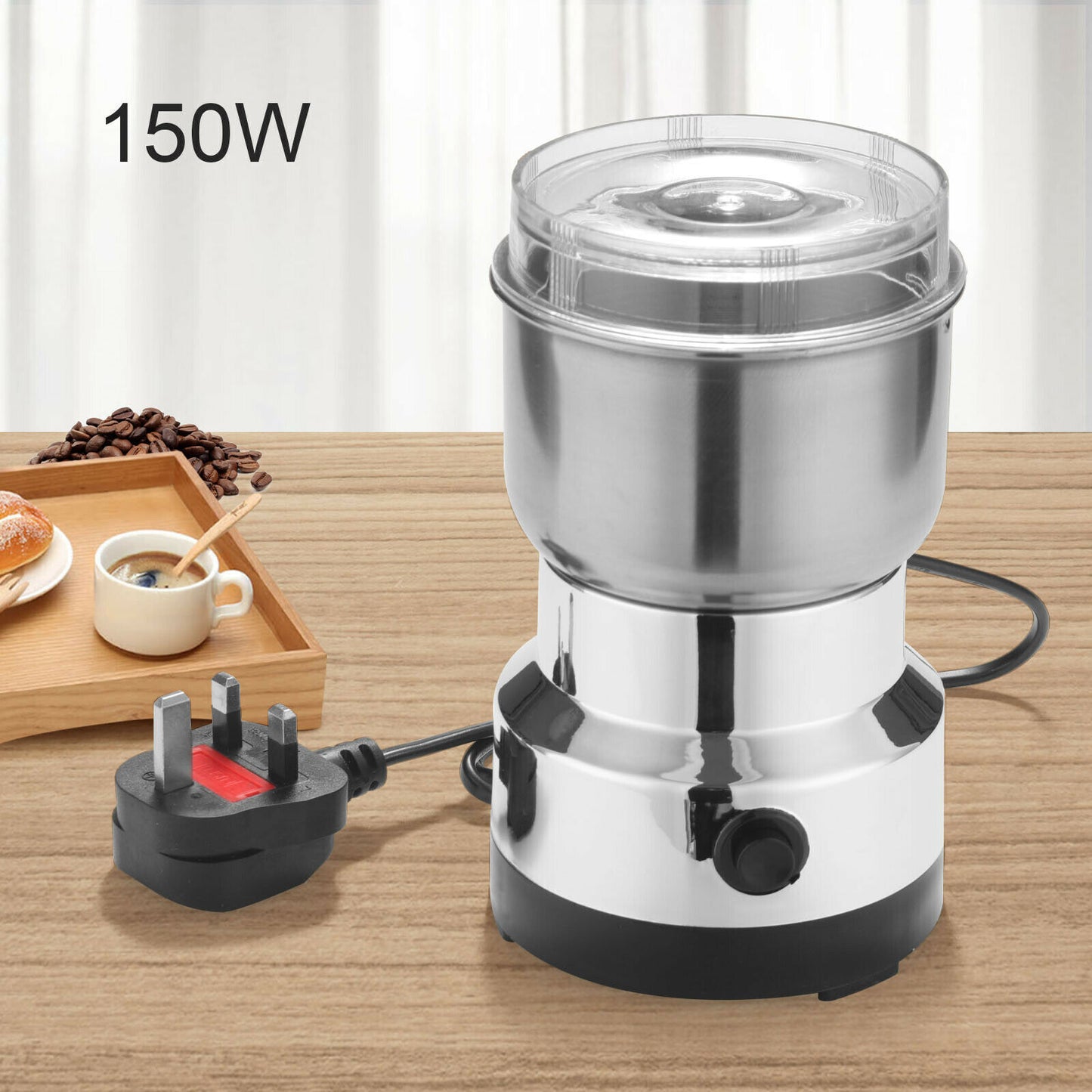 High-Speed Electric Coffee and Spice Grinder: Grind Fresh Daily